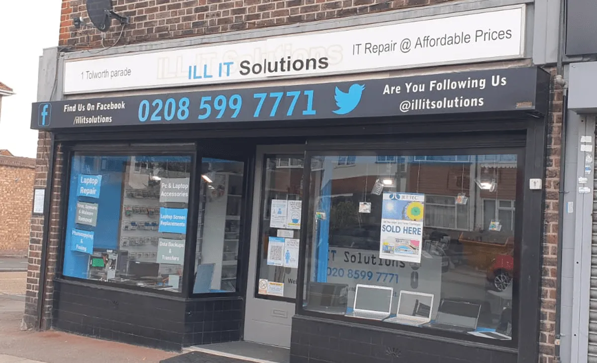 Our Shop Front | ILL IT Solutions Computer / Laptop repairs in Chadwell heath romford Essex